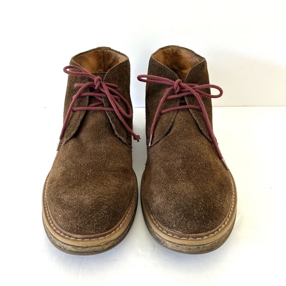 Nordstrom 1901 Suede Canyon Chukka Boot Desert Chocolate Brown  Academia Size 9 - Picture 2 of 13